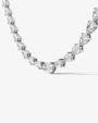white :: luxury pear diamond necklace for women high jewelry design