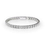 white :: 2 carat chocolate style round lab grown diamond tennis bracelet IGI certified