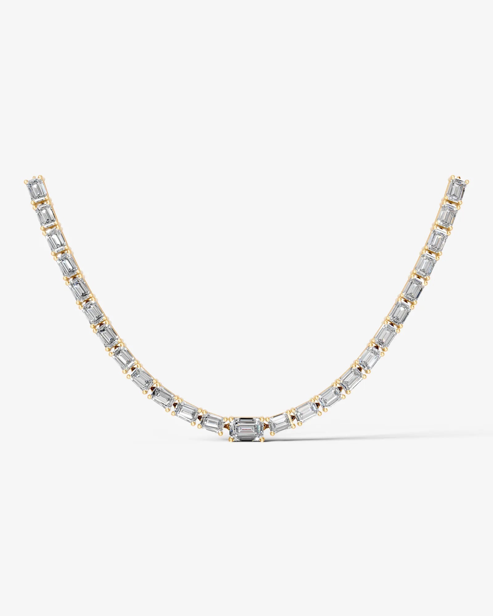 yellow :: luxury emerald diamond necklace for women high jewelry design