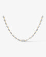 yellow :: marquise lab grown diamond necklace IGI certified luxury collier