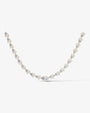 yellow :: pear lab grown diamond necklace IGI certified luxury collier