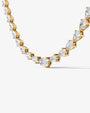 yellow :: luxury pear diamond necklace for women high jewelry design