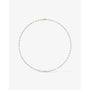 yellow :: statement marquise lab grown diamond necklace yellow gold