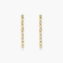 Yellow :: premium lab grown diamond drop earrings 0.75ct white gold refined minimal luxury design