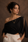 Common :: 1 CTW lab grown diamond statement T-Bar necklace
