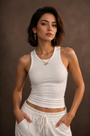 Common :: Unisex lab grown diamond T-Bar necklace