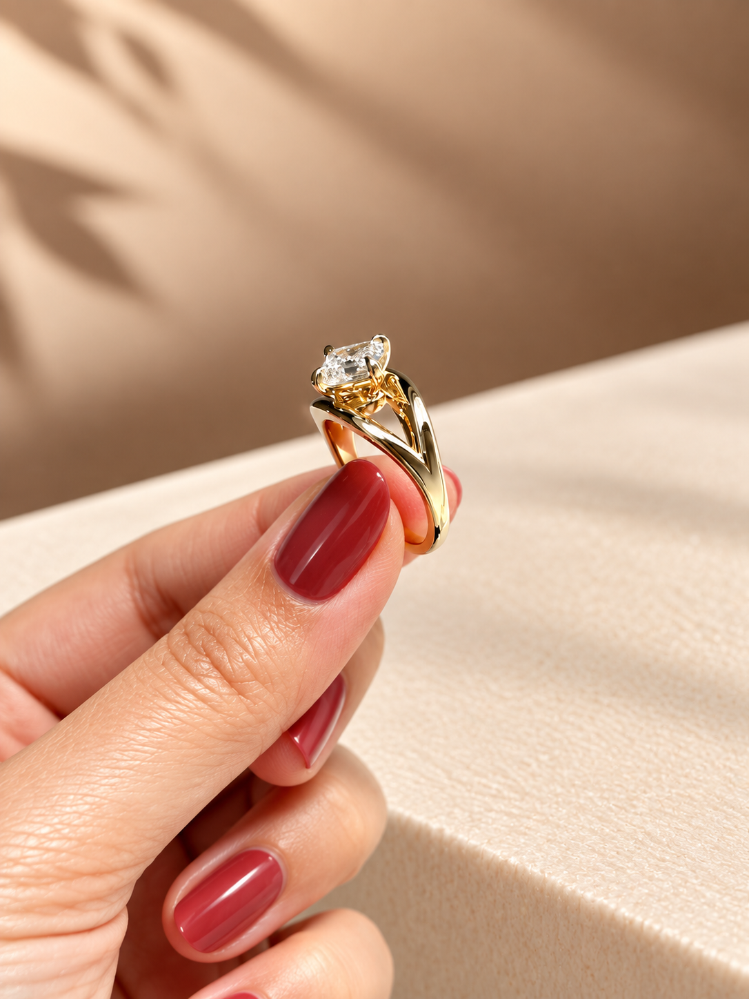 Common :: IGI certified 1.50ct Princess Cut diamond engagement ring