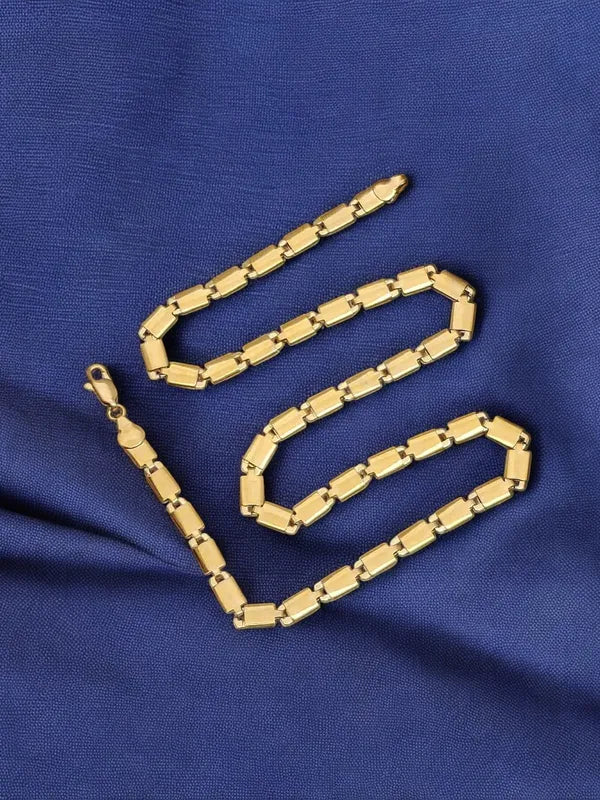 Brass High Gold G.P. Anti Tarnish & Waterproof Chain