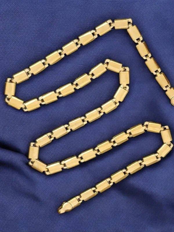 Brass High Gold G.P. Anti Tarnish & Waterproof Chain