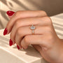 Common :: VVS VS 1CT Oval lab diamond vintage ring