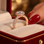 Common :: VVS VS 2CT Round lab diamond vintage ring