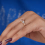 Common :: Nature-inspired lab grown diamond ring for engagements, weddings, and anniversaries.
