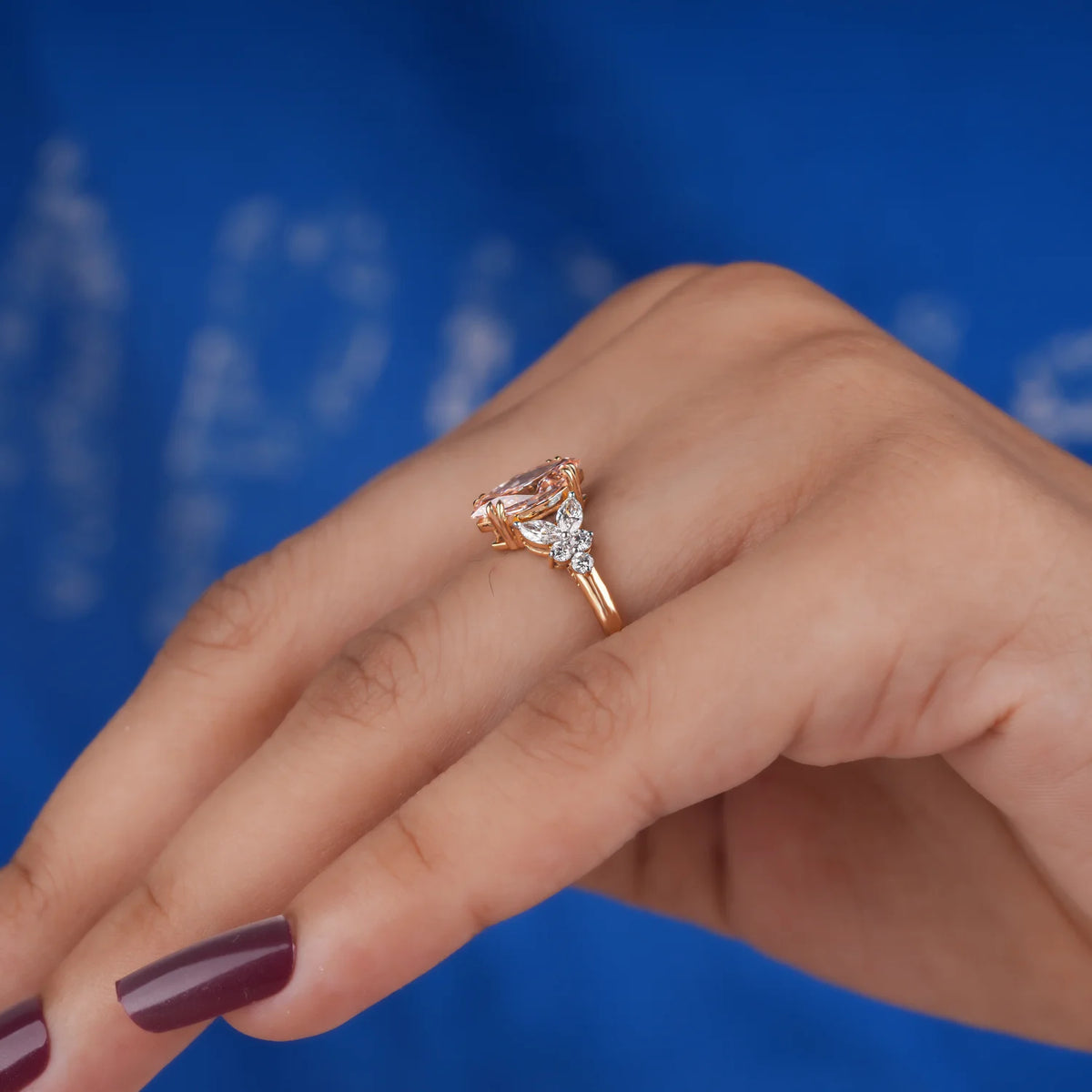 Common :: Nature-inspired lab grown diamond ring for engagements, weddings, and anniversaries.