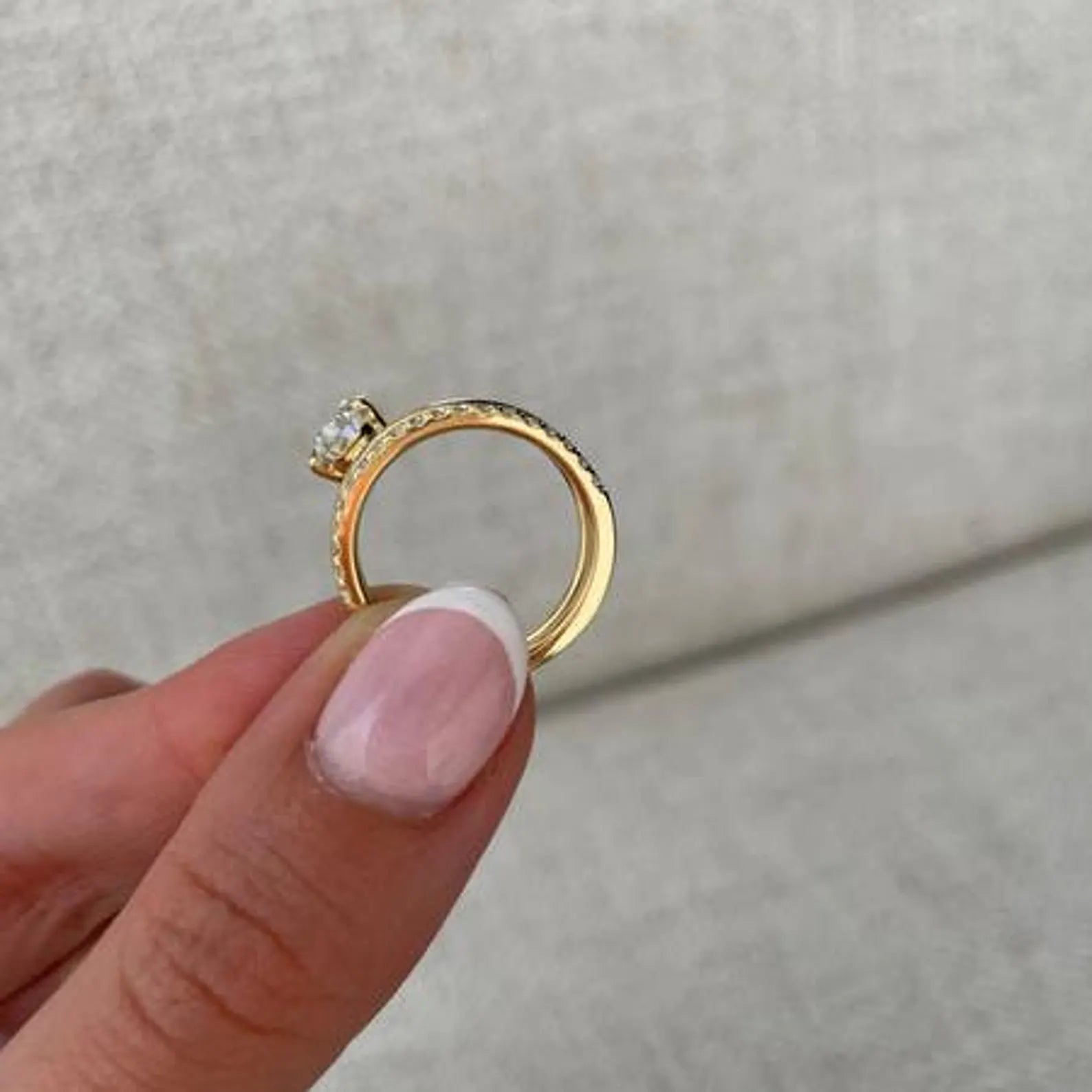 Pear 2.50tcw Lab Diamond Double Band Ring | IGI Certified | D-E-F Color | VVS–VS Clarity