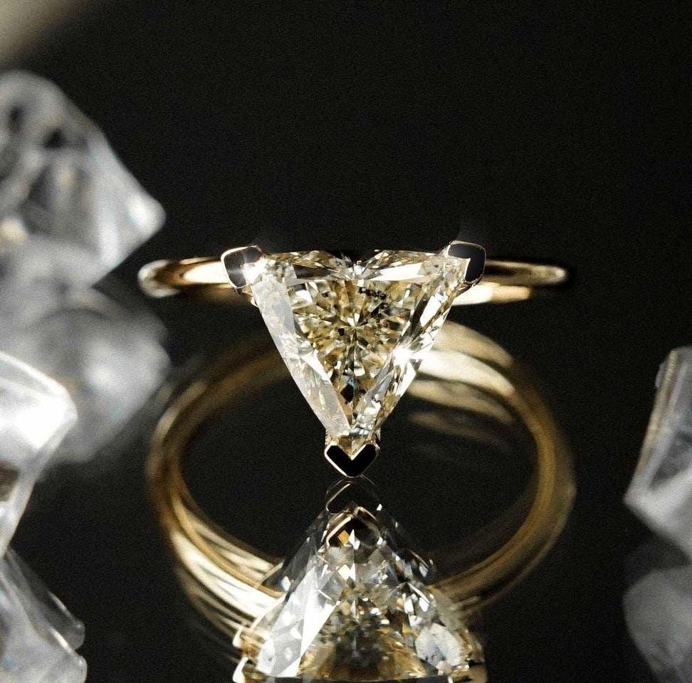 Lab Grown Diamond Solitaire Rings