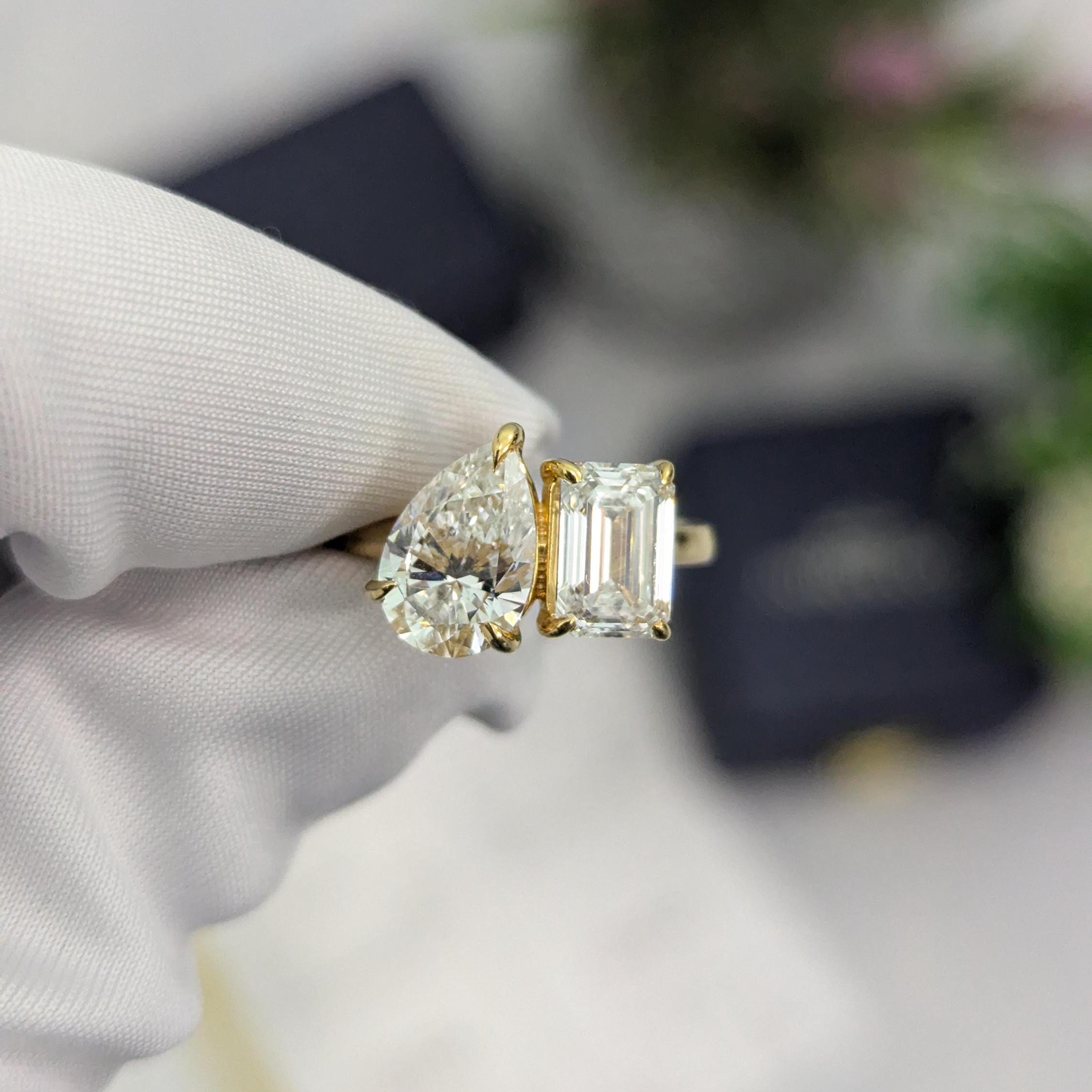 Buy Emerald Cut Lab Grown Diamonds Online