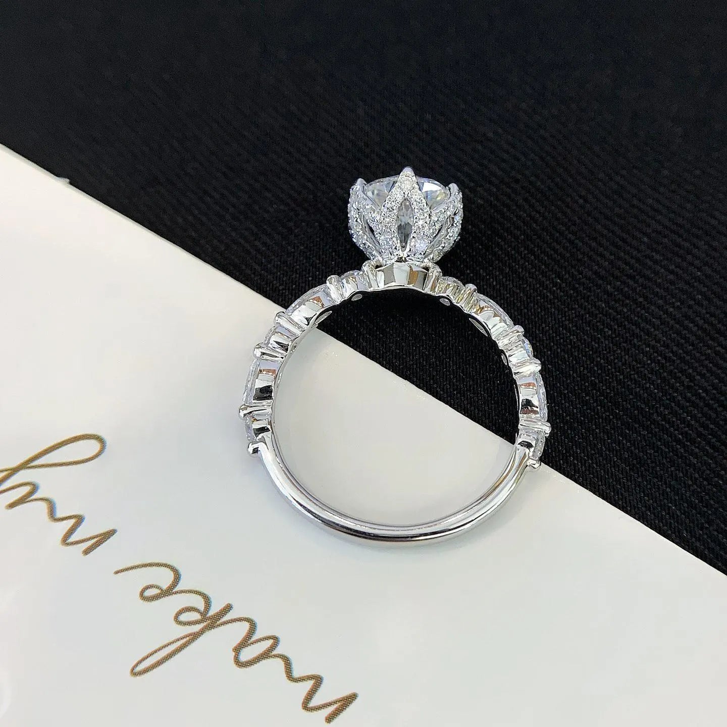 1.80tcw Round Lab-Grown Diamond Ring | Unique 6-Prong Design | IGI Certified