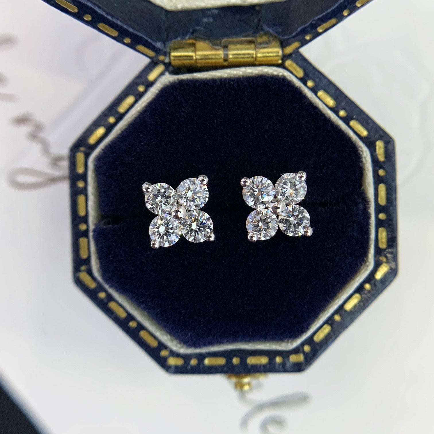 1.00tcw Lab Grown Diamond Round Stud Earring, EF Color, VS Clarity - IGI Certified Earring