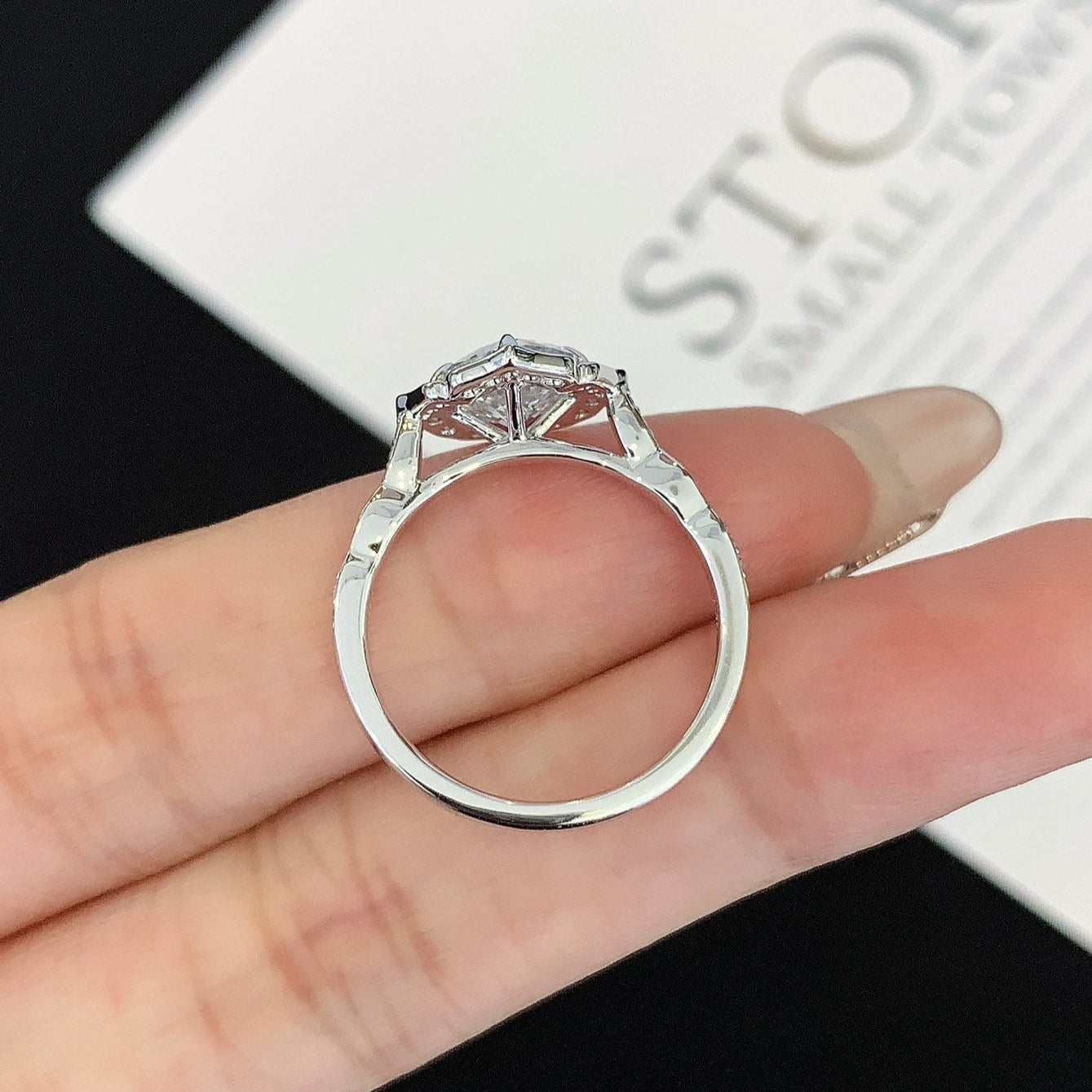 1.90tcw Cushion Lab Grown Diamond Engagement Ring | Halo Cathedral | IGI Certified | Custom Gold