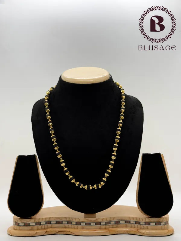 Brass Direct Gold Rudraksh Mala