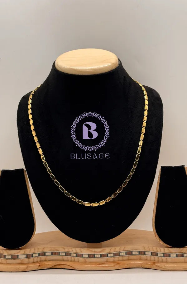 Brass High Gold G.P. Anti Tarnish & Waterproof Chain