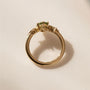 Common :: premium green marquise cluster lab grown diamond ring elegant proposal ring