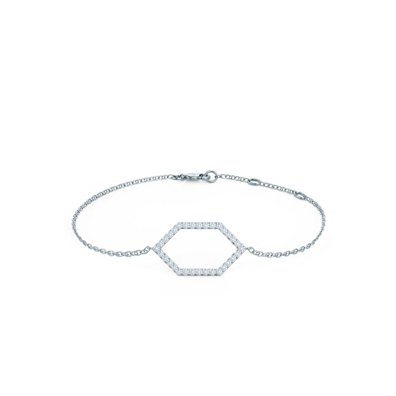 Round Lab grown diamond 6th Element Bracelet, EF Color, VS Clarity , IGI Certificate