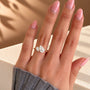 Common :: IGI certified 2.50TCW Pear Toi Et Moi diamond ring