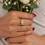 Common :: IGI certified 1.50ct Pear diamond engagement ring with Marquise accents