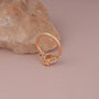 Common :: IGI-certified 1.00CT pink marquise lab grown diamond ring with VVS–VS clarity and Excellent cut grade.