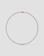 rose :: elegant square cushion lab grown diamond necklace for formal occasions
