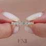 Common :: Classic 3ct round lab grown diamond eternity ring in yellow gold featuring IGI certified diamonds. A timeless full diamond band with trellis setting that enhances brilliance and adds a bold designer look.