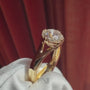 Common :: Round cut solitaire lab grown diamond ring showcase