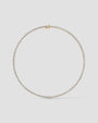 yellow :: elegant oval lab grown diamond necklace for formal occasions