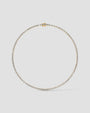 yellow :: elegant emerald lab grown diamond necklace for formal occasions