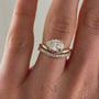 Common :: 1.33ct pear diamond solitaire engagement ring close up video