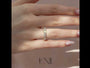 Yellow :: Zenorique 4ct Round U Prong Lab Diamond Eternity Ring Yellow Gold IGI Certified