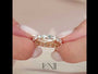 Common :: Zenorique 2.5ct Round U Prong Lab Diamond Eternity Ring Rose Gold IGI Certified