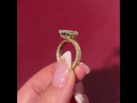 Common :: Close-up video of an IGI-certified 2.00CT marquise lab grown diamond.