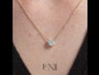 yellow :: ethical lab grown diamond necklace with timeless appeal