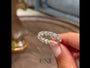 Common :: round lab grown diamond eternity ring white gold continuous diamond band