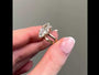 Common :: Close-up video of the 2.00CT marquise IGI-certified lab grown diamond.