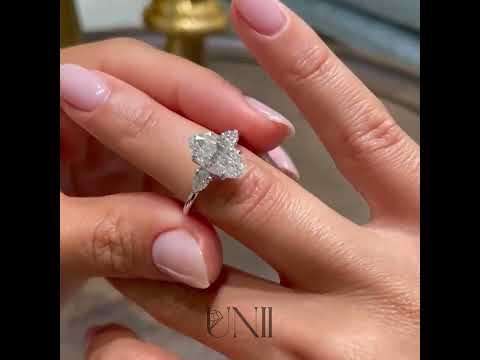 Common :: Solitaire lab grown diamond ring classic engagement design for women