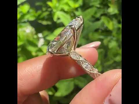 Common :: Unii Jewels 5.20TCW Pear vintage engagement ring video