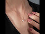 rose :: premium lab grown diamond necklace with timeless elegance