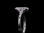 Common :: Haloria 2.1ct IGI certified radiant solitaire lab grown diamond engagement ring by Unii Jewels showcasing brilliant sparkle and elegant solitaire setting video