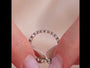 Common :: Seriquea 0.5ct Round Bezel Lab Grown Diamond Eternity Ring White Gold IGI Certified