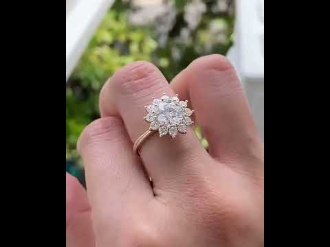 Common :: 1.60TCW Round Nature Inspired Lab Grown Diamond Ring video