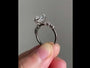 Common :: 3.40TCW Emerald Pave Lab Grown Diamond Engagement Ring video