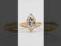 Common :: Unii Jewels 3ct Dutch Marquise lab grown diamond engagement ring video